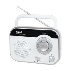 Akai PR003A-410 W цена и информация | Радиоприемники и будильники | pigu.lt