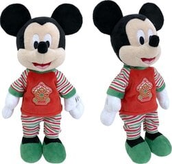 Плюшевая игрушка Рождественский Микки Simba, 25 см цена и информация | Мягкие игрушки | pigu.lt