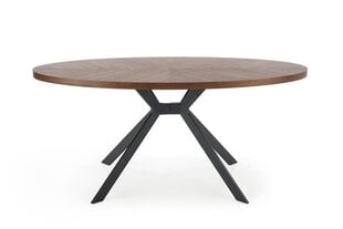 Стол Halmar Locarno, коричневый цвет цена и информация | Кухонные и обеденные столы | pigu.lt