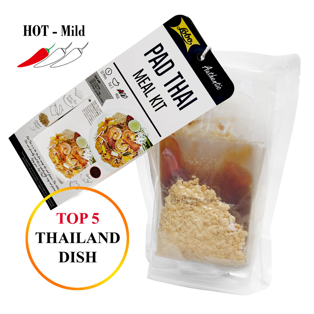 PAD THAI autentiškas tailandietiškas maistas su makaronais, ruošimo rinkinys, Lobo, 200g цена и информация | Sriubos, sultiniai | pigu.lt