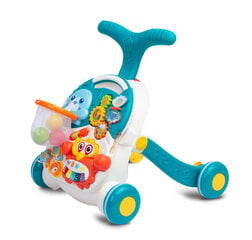 Толкатель-обучающий стол Toyz Spark 2в1, бирюзовый цена и информация | Игрушки для малышей | pigu.lt