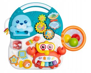 Stumdukas-edukacinis stalas 2-in-1 Toyz Spark Turquoise kaina ir informacija | Žaislai kūdikiams | pigu.lt