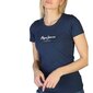 Marškinėliai moterims Pepe Jeans NEWVIRGINIAPL505202NAVY, mėlyni kaina ir informacija | Marškinėliai moterims | pigu.lt