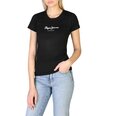 Marškinėliai moterims Pepe Jeans NEWVIRGINIAPL505202BLACK, juodi