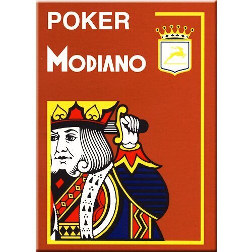 Kortos Modiano Poker 4 Jumbo Index kaina ir informacija | Azartiniai žaidimai, pokeris | pigu.lt