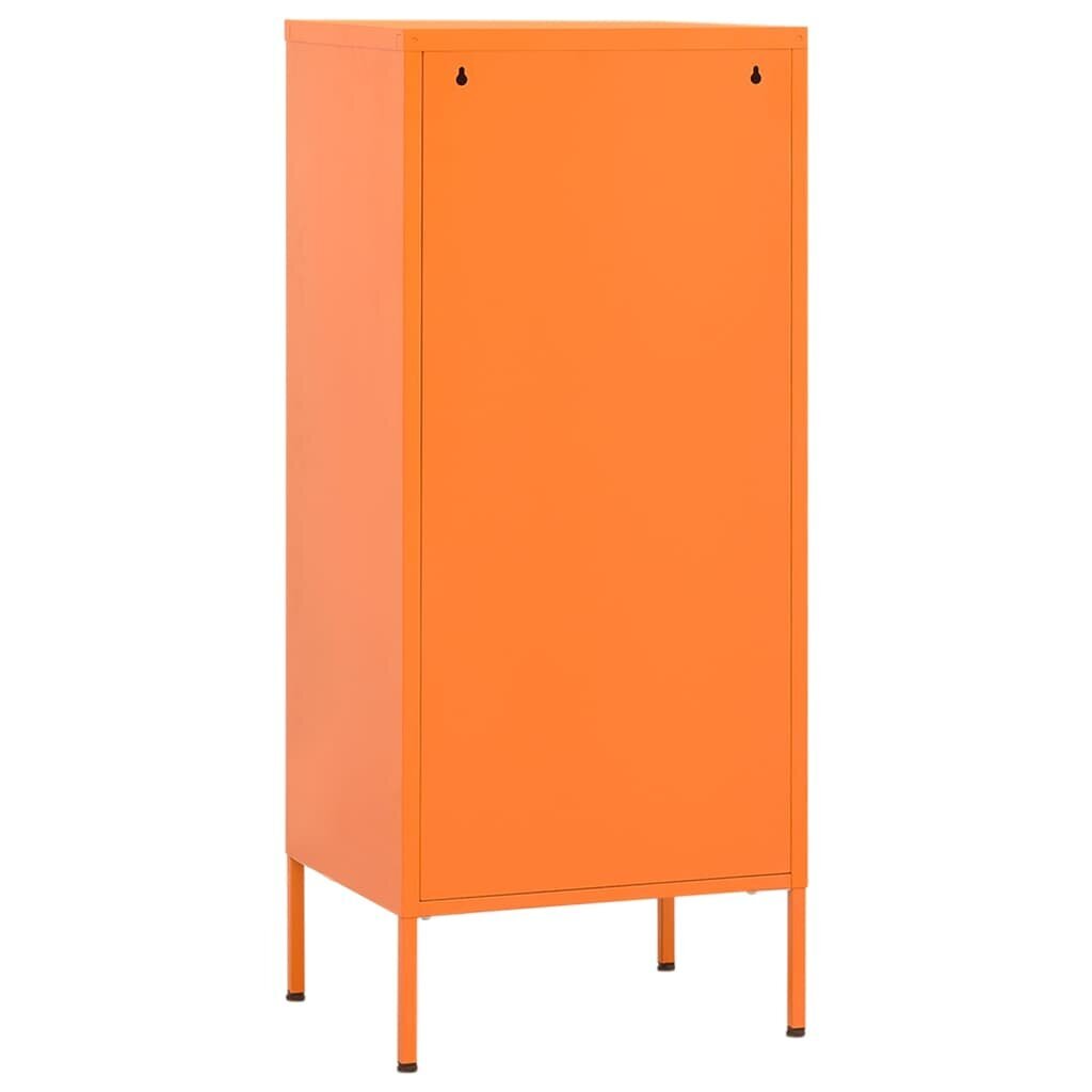 Sandėliavimo spintelė, oranžinė, 42,5x35x101,5cm, plienas kaina ir informacija | Svetainės spintelės | pigu.lt