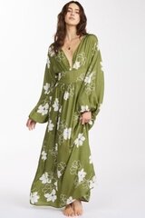 Suknelė moterims Billabong Night Bloom Dress C3DR26, žalia цена и информация | Платья | pigu.lt