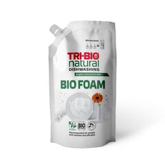 TRI-BIO био пена для мытья посуды Refill 0,9 л цена и информация | Средства для мытья посуды | pigu.lt