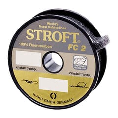 Valas Stroft Fluorocarbon FC2, 0.25mm, 5.30 kg, 25m цена и информация | Stroft Спорт, досуг, туризм | pigu.lt