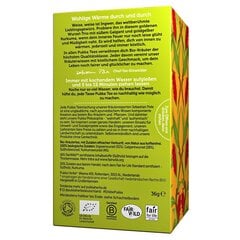 Чай согревающий Три имбиря, органический, Pukka, 20 шт. цена и информация | Чай | pigu.lt
