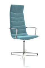 Biuro kėdė Wood Garden Shiny Basic YP011, mėlyna kaina ir informacija | Biuro kėdės | pigu.lt