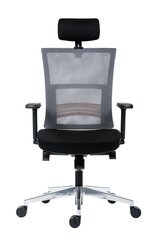 Офисный стул Wood Garden Next PDH, черный/серый цена и информация | Офисные кресла | pigu.lt