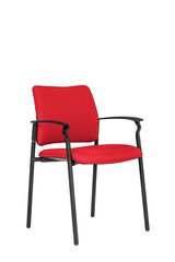 Biuro kėdė Wood Garden 2170, juoda/raudona kaina ir informacija | Biuro kėdės | pigu.lt