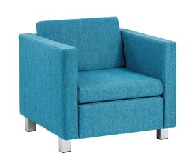 Fotelis Wood Garden Soprano 100 T700, mėlynas kaina ir informacija | Svetainės foteliai | pigu.lt