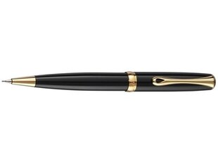 Mechaninis pieštukas DIPLOMAT EXCELLENCE A - Black Lacquer Gold kaina ir informacija | Verslo dovanos | pigu.lt