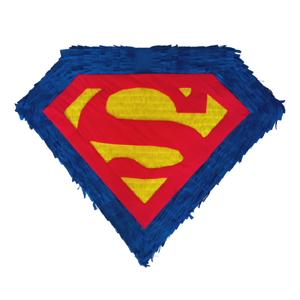 Пиньята Superman Logo, 60x58x18 см цена | pigu.lt