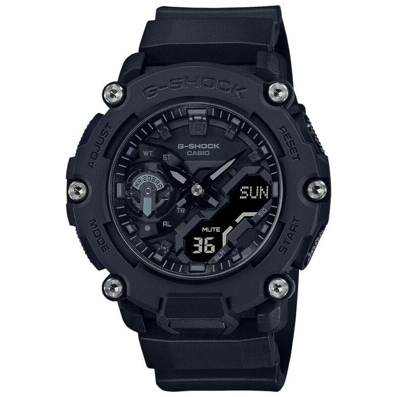 Vyriškas laikrodis Casio G-Shock original Carbon Core Guard GA-2200BB-1AER kaina ir informacija | Vyriški laikrodžiai | pigu.lt