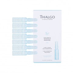 Сыворотка для лица Thalgo Source Marine 7 Day Hydration, 7x1,2 мл цена и информация | Сыворотки для лица, масла | pigu.lt