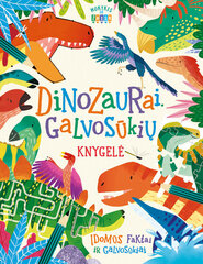 Dinozaurai. Galvosūkių knygelė цена и информация | Развивающие книги | pigu.lt