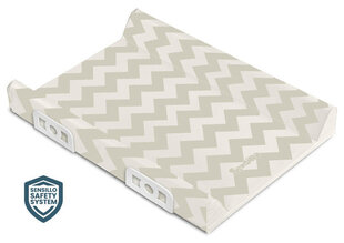 Vystymo lenta Sensillo Safety Zigzag Beige, 70 cm kaina ir informacija | Vystyklai ir vystymo priemonės | pigu.lt