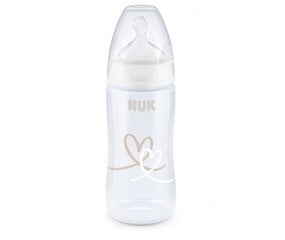 Бутылочка с индикатором температуры Nuk Flow Control, 6-18 месяцев, 300 мл цена и информация | Бутылочки и аксессуары | pigu.lt