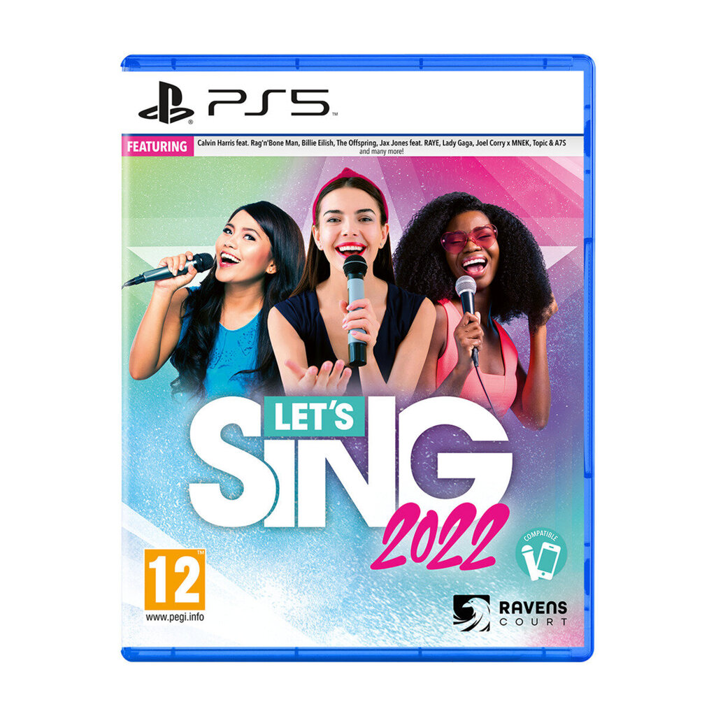 Let's Sing 2022, PS5 kaina ir informacija | Kompiuteriniai žaidimai | pigu.lt