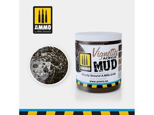 Имитация настоящей почвы AMMO MIG - MUDDY GROUND, 100 мл AMIG2155 цена и информация | Принадлежности для рисования, лепки | pigu.lt