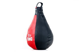 Bokso kriaušė Ring Sport, juoda/raudona цена и информация | Боевые искусства | pigu.lt