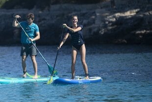 Pripučiama irklentė su aksesuarais Jobe Leona, mėlyna/balta цена и информация | SUP доски, водные лыжи, водные аттракционы | pigu.lt