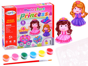 Kūrybiškas princesiškų magnetų rinkinys kaina ir informacija | Lavinamieji žaislai | pigu.lt