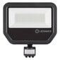 LED prožektorius LEDVANCE Floodlight su judesio davikliu 50W/4000K IP65 BK kaina ir informacija | Lauko šviestuvai | pigu.lt