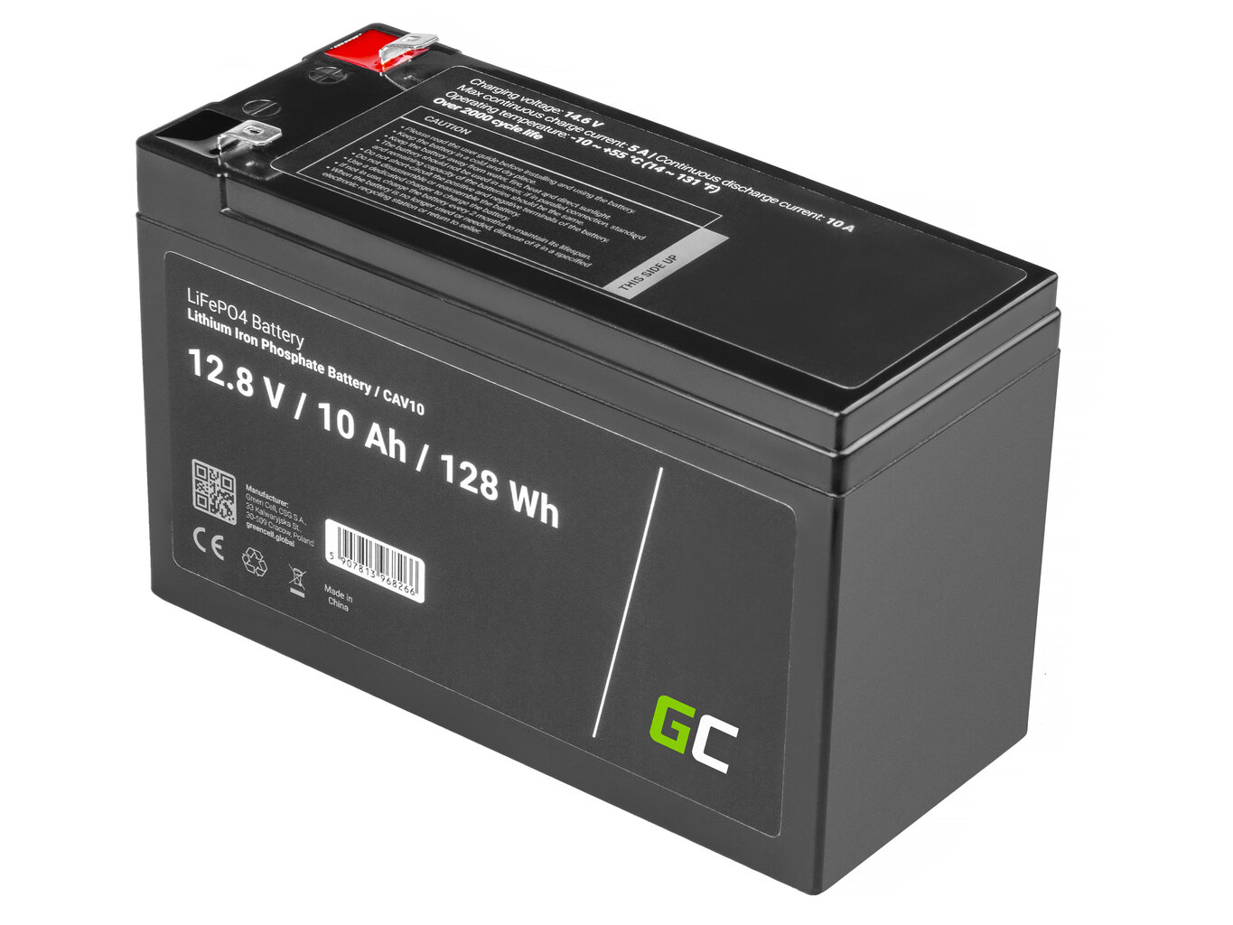 Akumuliatorius Green Cell LiFePO4 12.8V kaina ir informacija | Akumuliatoriai | pigu.lt