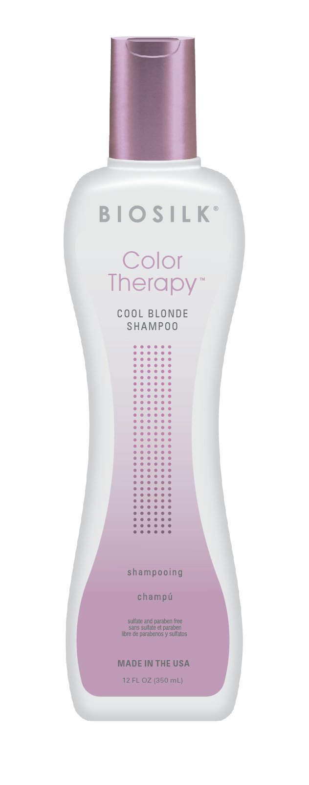 Geltonus tonus neutralizuojantis šampūnas šviesiems plaukams Biosilk Color Therapy Cool Blonde 355 ml