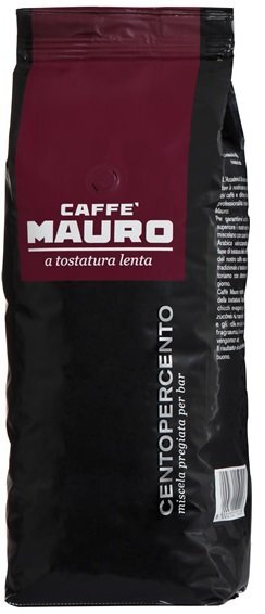 Mauro Caffe Centopercento kavos pupelės, 1 kg kaina ir informacija | Kava, kakava | pigu.lt