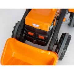 Vaikiškas pedalais minamas traktorius su krautuvu Woopie kaina ir informacija | Žaislai kūdikiams | pigu.lt
