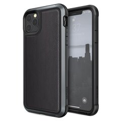 X-Doria Defense Lux iPhone 11 Pro Max, juoda kaina ir informacija | Telefono dėklai | pigu.lt