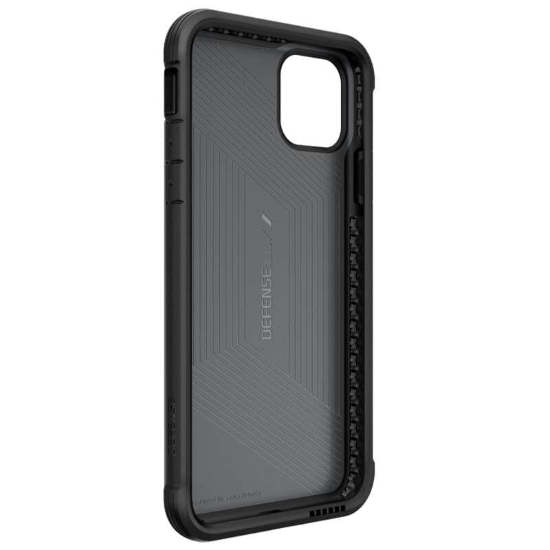 X-Doria Defense Lux iPhone 11 Pro Max, juoda kaina ir informacija | Telefono dėklai | pigu.lt