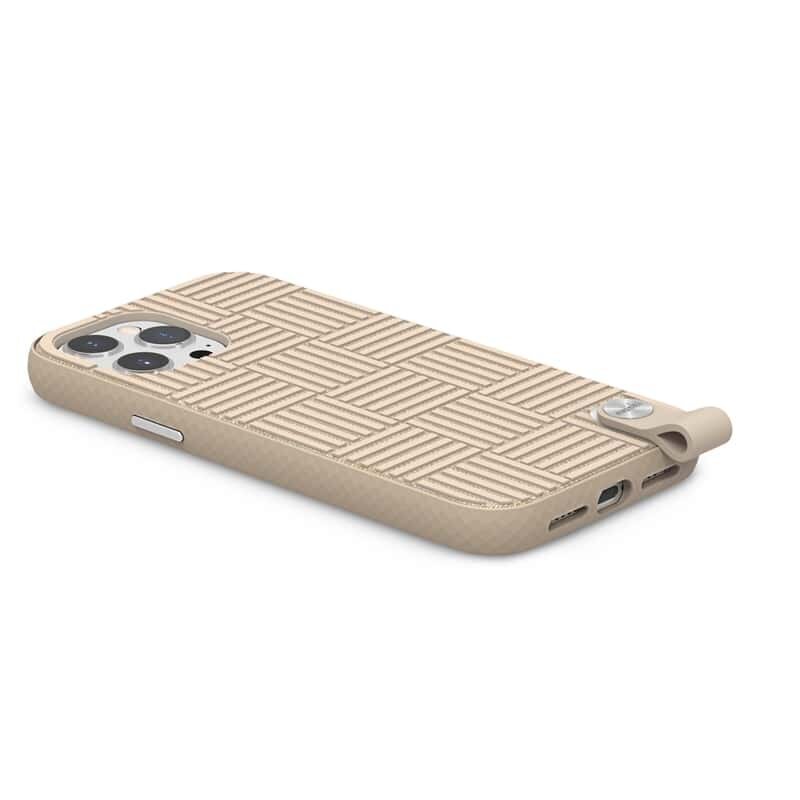 Moshi Altra Slim Hardshell skirtas iPhone 13 Pro Max, smėlio цена и информация | Telefono dėklai | pigu.lt