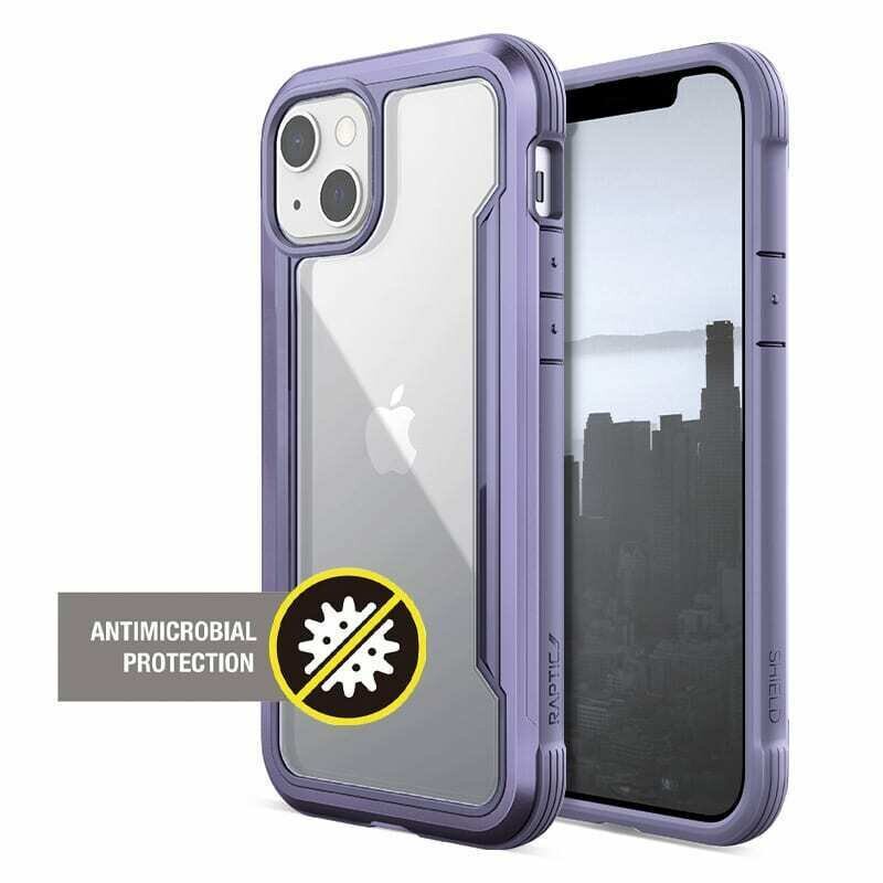 X-Doria Raptic Shield Pro skirtas iPhone 13, violetinis kaina ir informacija | Telefono dėklai | pigu.lt