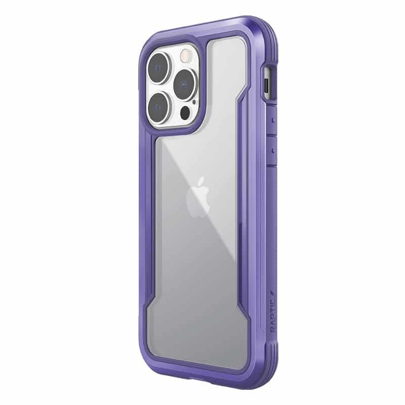 X-Doria Raptic Shield Pro skirtas iPhone 13 Pro, violetinis kaina ir informacija | Telefono dėklai | pigu.lt