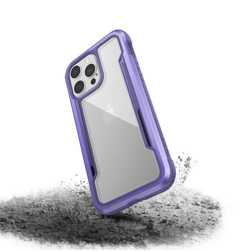 X-Doria Raptic Shield Pro skirtas iPhone 13 Pro, violetinis kaina ir informacija | Telefono dėklai | pigu.lt