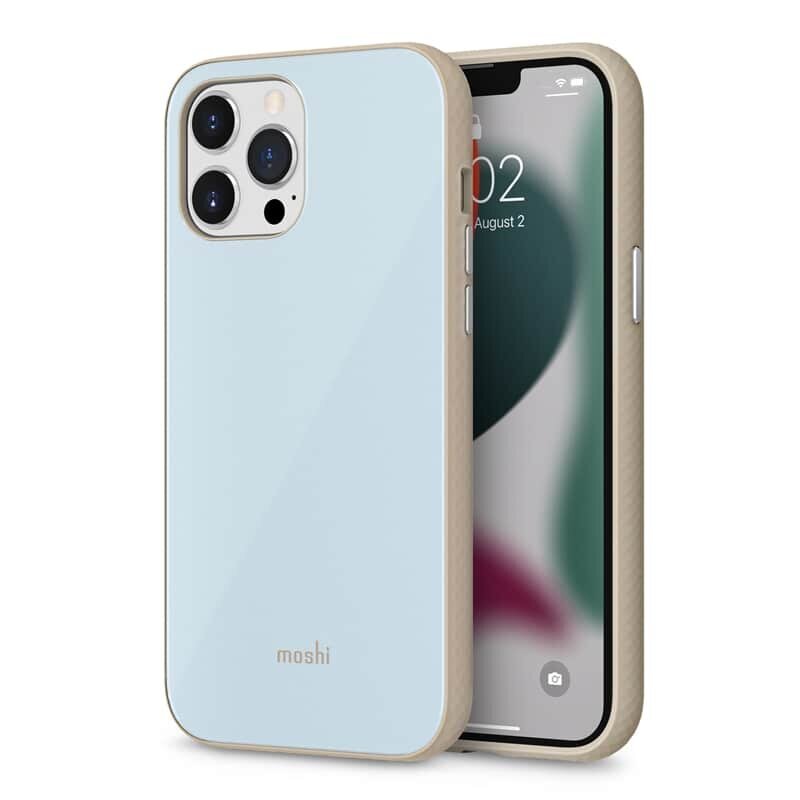 Moshi iGlaze skirtas iPhone 13 Pro Max, mėlynas kaina ir informacija | Telefono dėklai | pigu.lt