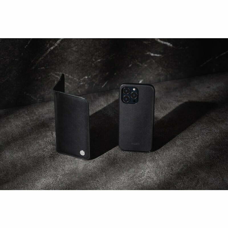 Moshi Overture skirtas iPhone 13 Pro, juodas kaina ir informacija | Telefono dėklai | pigu.lt