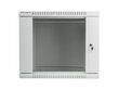 Lanberg sieninė instaliacinė spintelė 19'' 9U 600x450mm pilka (stiklinės durys) kaina ir informacija | Komponentų priedai | pigu.lt