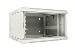 Extralink 6U 600x600 AZH Серый | Шкаф для монтажа в стойку | настенный, поворотного типа цена и информация | Аксессуары для компонентов | pigu.lt