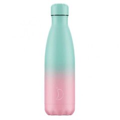 Termosas butelis Chilly's Bottle Gradient Pastel 500ml kaina ir informacija | Termosai, termopuodeliai | pigu.lt