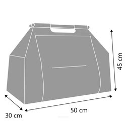 Krepšys malkoms Strong Cube kaina ir informacija | Daiktadėžės | pigu.lt
