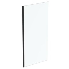 Душевая стенка Ideal Standard Connect 2 100x195 см, прозрачное стекло, черный матовый. К9378V3 цена и информация | Душевые двери и стены | pigu.lt