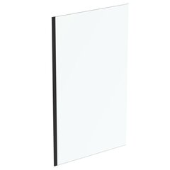 Душевая стенка Ideal Standard Connect 2 120x195 см, прозрачное стекло, черный матовый. К9379V3 цена и информация | Душевые двери и стены | pigu.lt