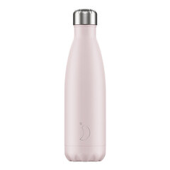 Termosas butelis Chilly's Bottle Blush Pink 500ml kaina ir informacija | Termosai, termopuodeliai | pigu.lt